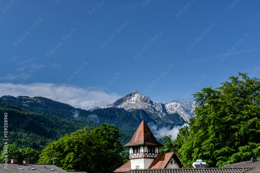 Alpenpanorama in Bayern 