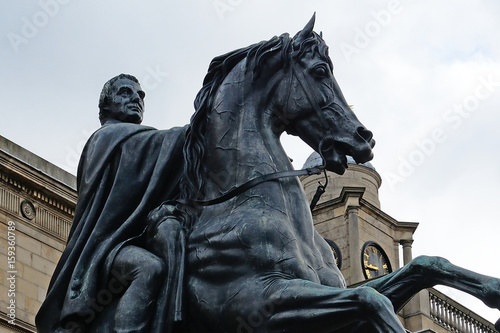 Wellington Statue  Edinburgh  Scotland