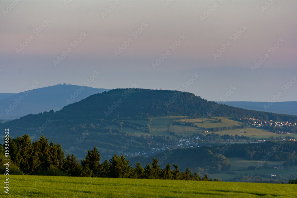 Obraz premium Berg in der Ferne