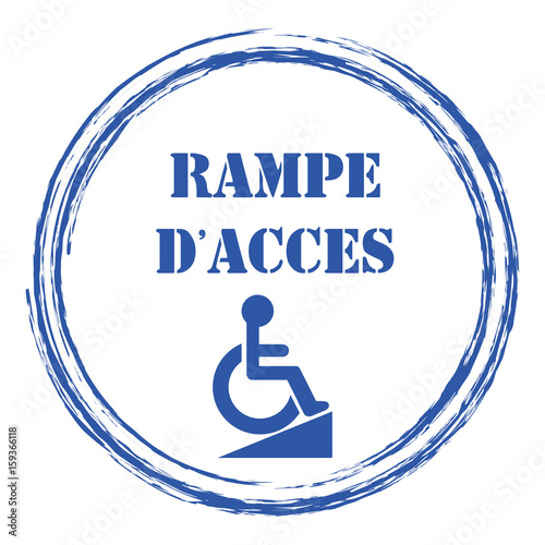 Logo rampe d'accès.