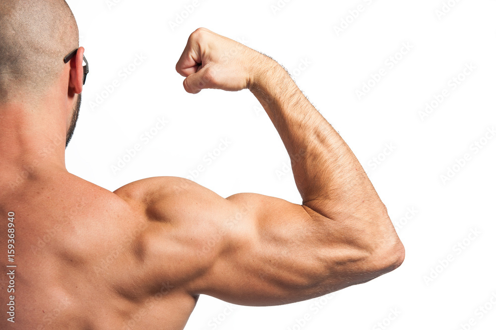 Man Strong arm Stock Photo by ©seenaad 218956324