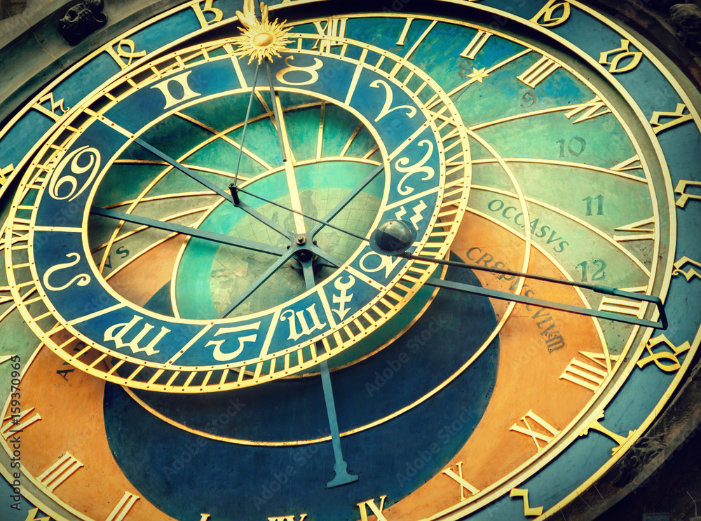 Naklejka premium Prague astronomical clock