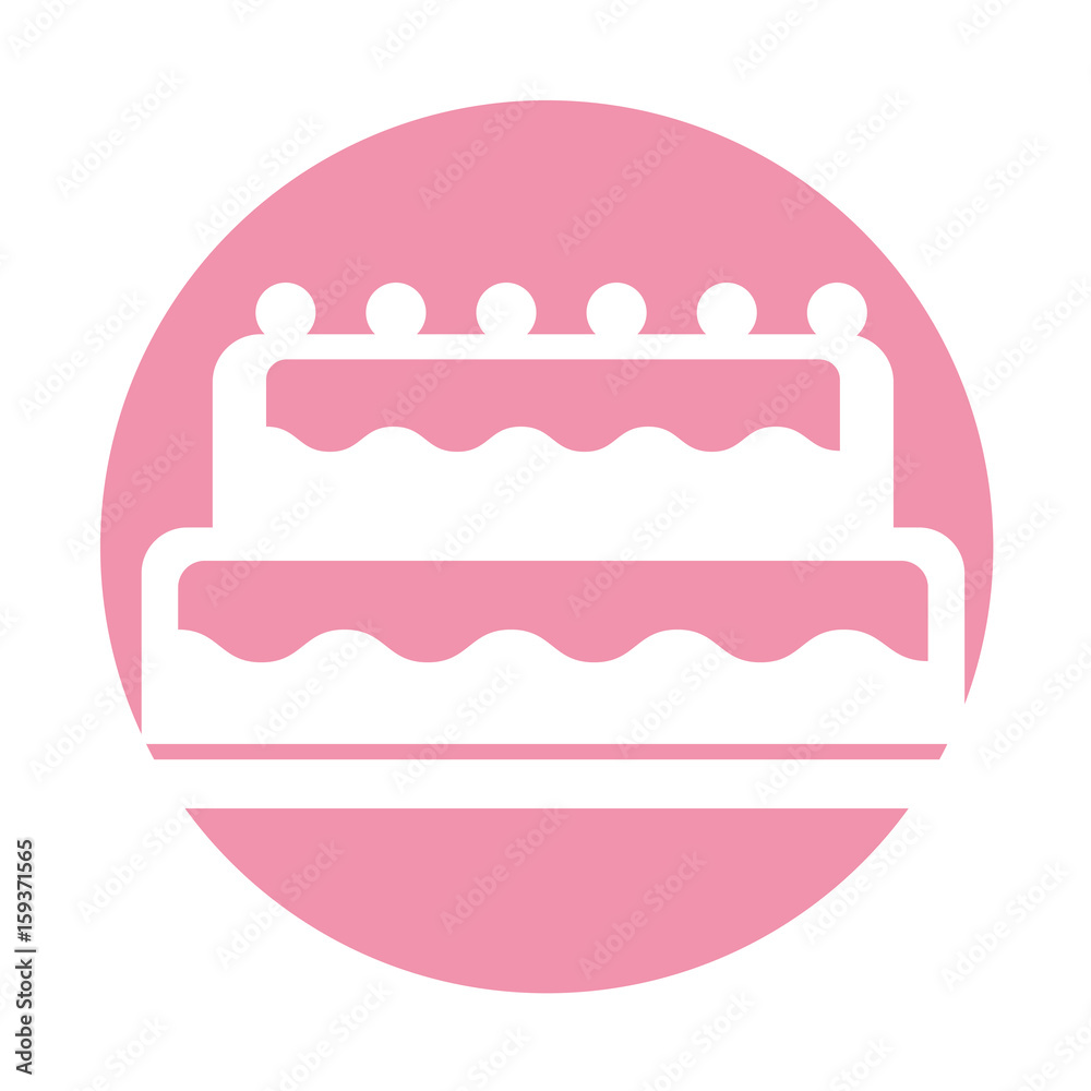 sweet and delicious cake vector illustration design sweet and delicious cake vector illustration design