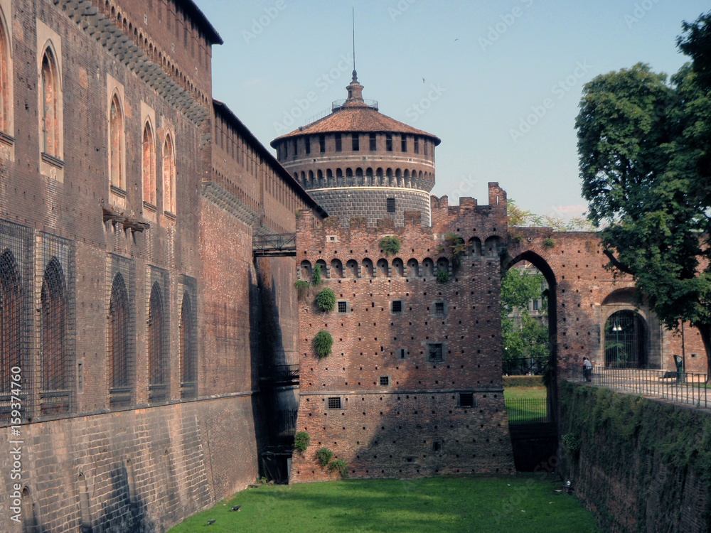 Sforzesco Castle, Milano, Italy