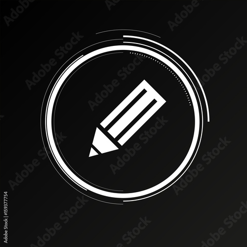 Future Button - Stift Autor