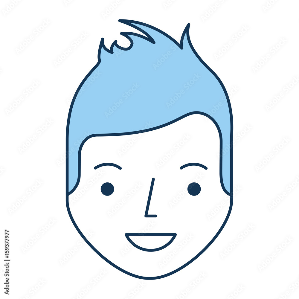young man avatar character vector illustration design young man avatar character vector illustration design