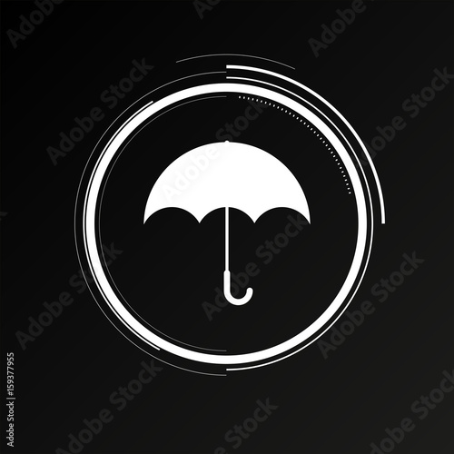 Future Button - Regenschirm