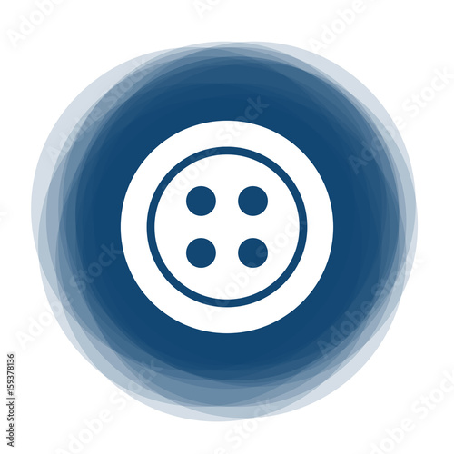 Abstract round button - button - DIY