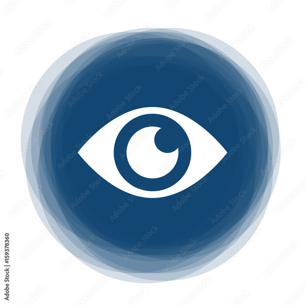 Abstract round button - eye - viewer Abstract round button - eye - viewer