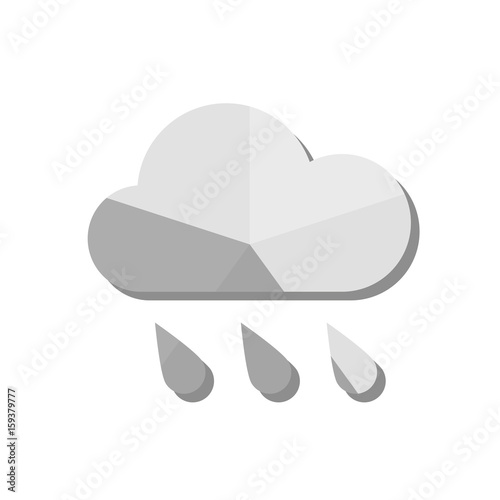 Icon - Regenwolke - Gewitter