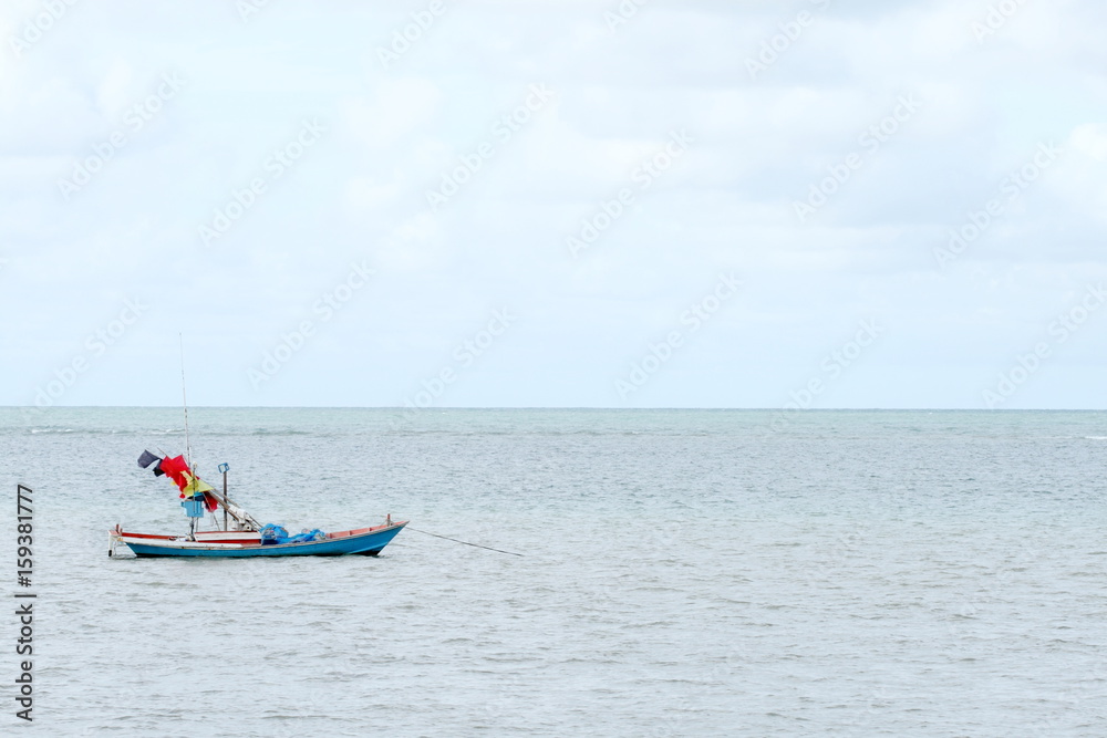 small sea ship for fishing in thailand