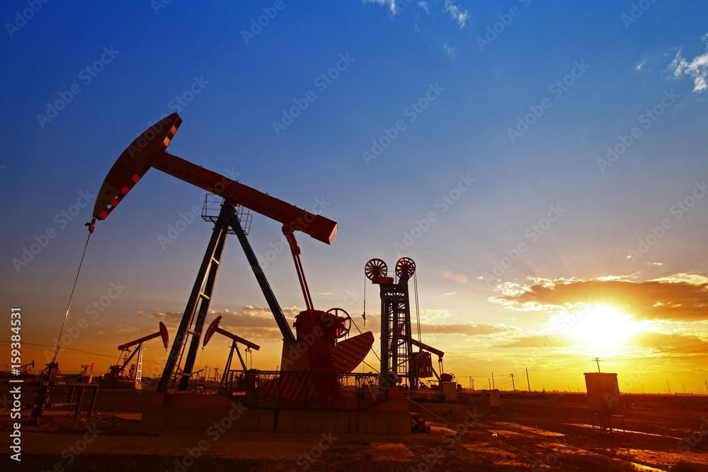 The oil pump, industrial equipment The oil pump, industrial equipment