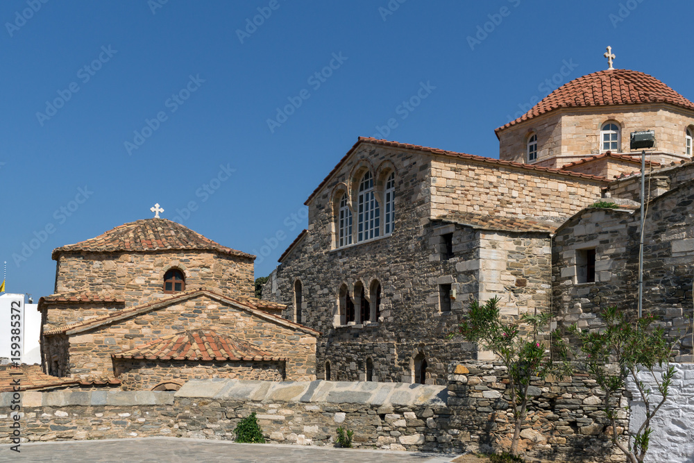 Panagia Ekatontapiliani church  in Parikia, Paros island, Cyclades, Greece 