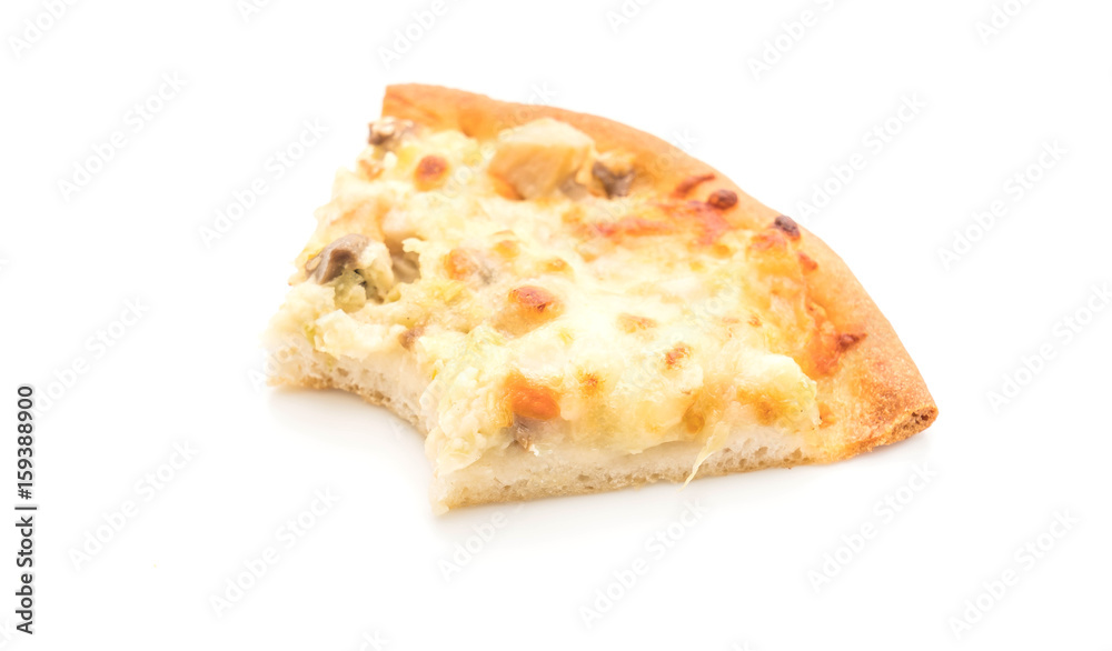 creamy mushroom pizza