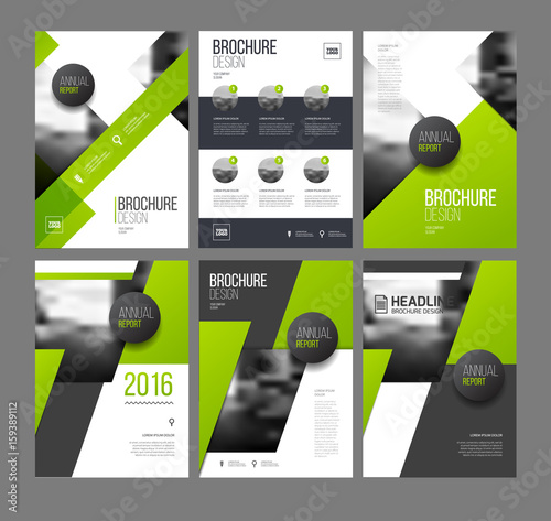 Modern Brochure design template 