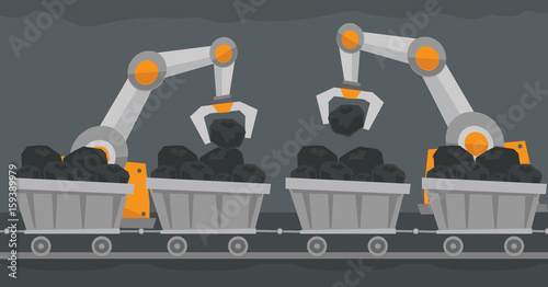 The use of robotic technology in mine industry