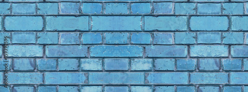 cover texture old blue cracked brickwork