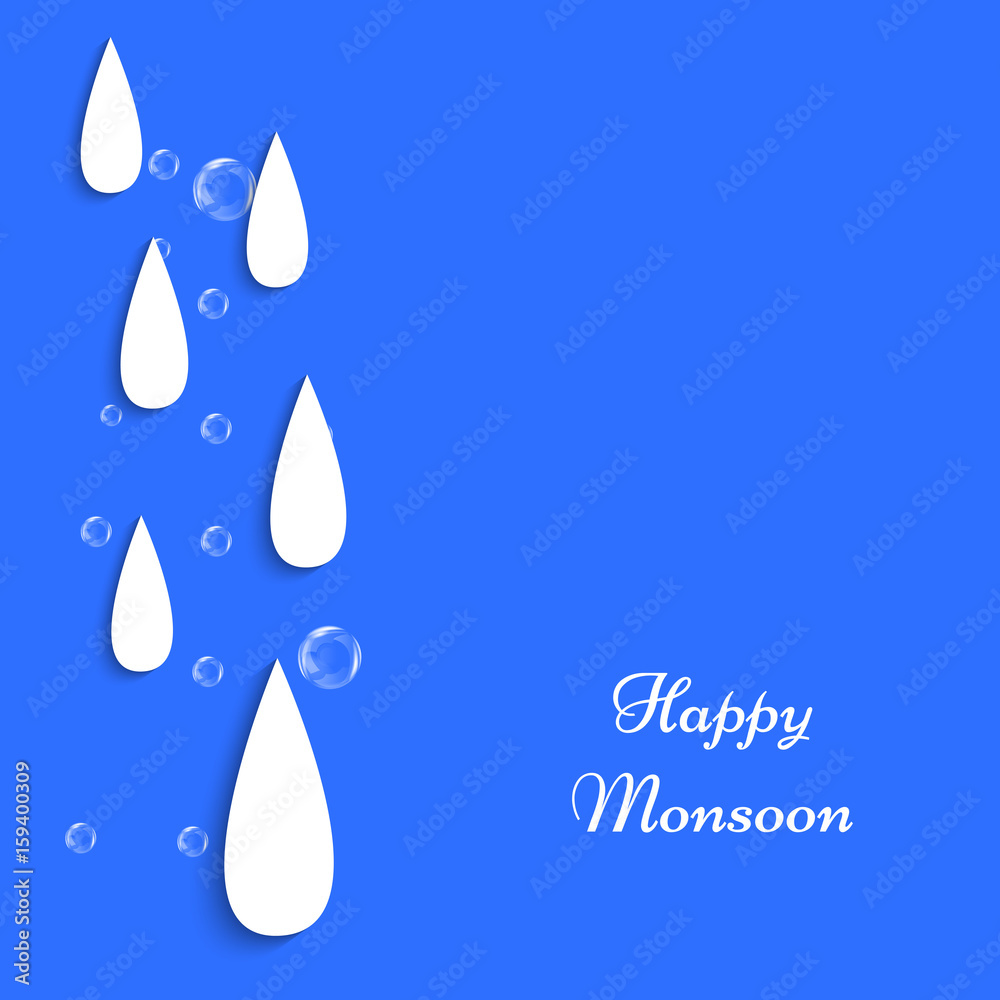 Monsoon season background Monsoon season background