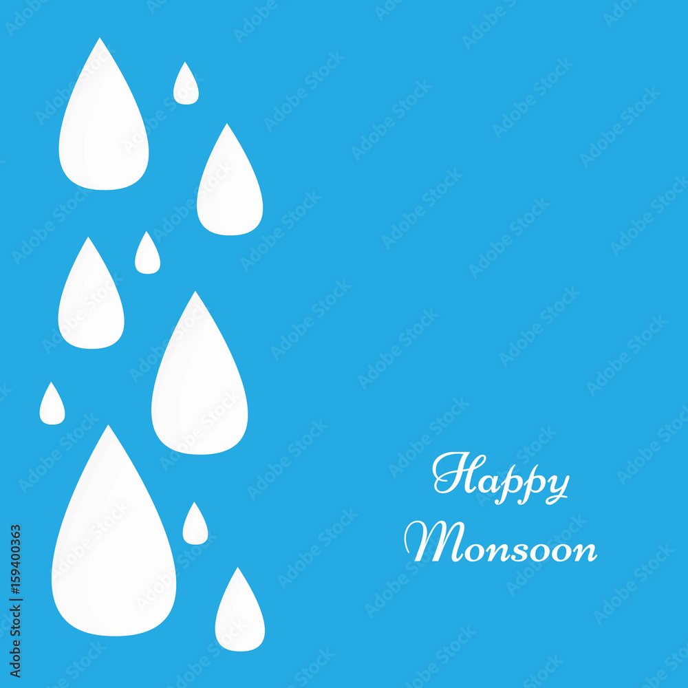 Monsoon season background Monsoon season background