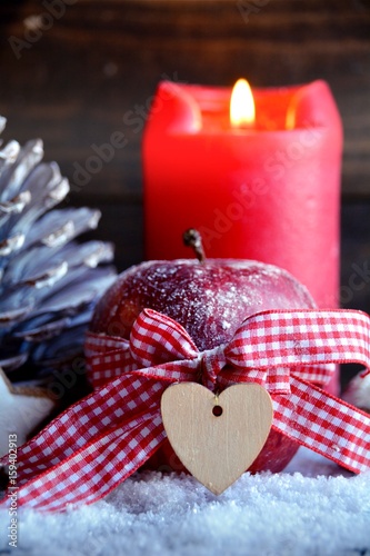 Grußkarte - Adventszeit - L...