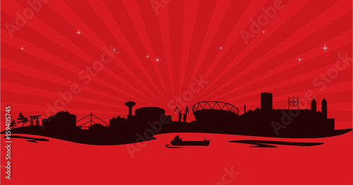 Skyline Leverkusen red