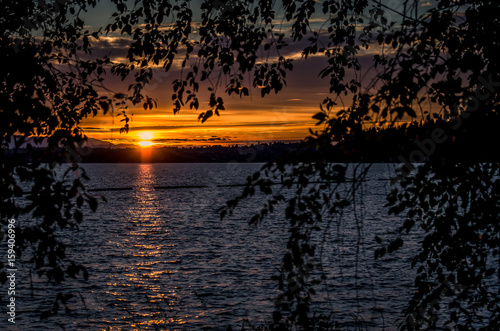 Sunset on Lake Washington