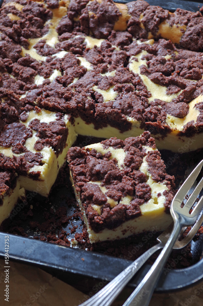 Quarkkuchen Mit Streuseln Russischer Zupfkuchen - Rezepte Suchen