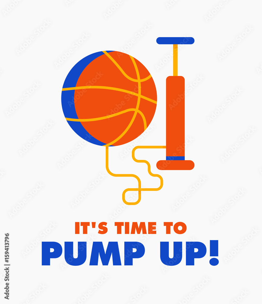 Fototapeta premium ball-pump-up copy