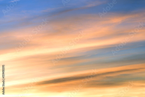 group of cloud with blue sky as background, wallpaper © njmucc