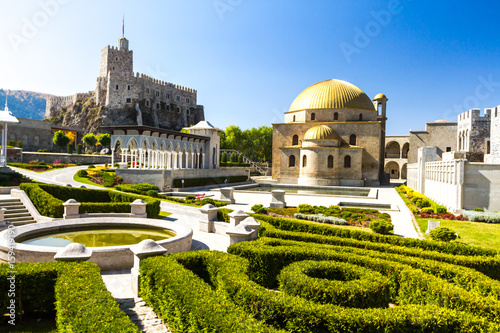 Akhaltsikhe Fortress, also the Rabat Fortress, panoramas and fragments photo