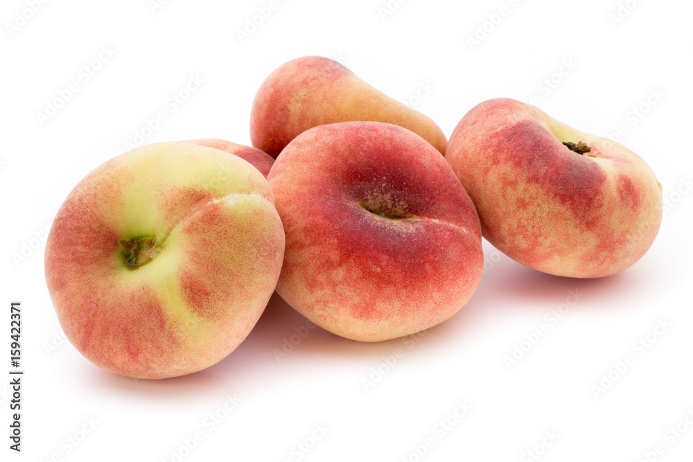 Peach. Fruit with isolated on white background. Peach. Fruit with isolated on white background.