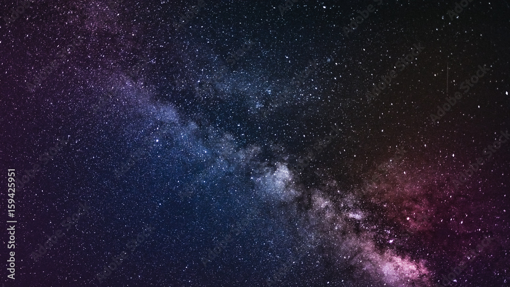 Sparkling Milky Way Stars Infinity Galaxy Wallpaper