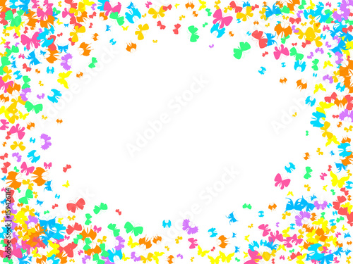 Colorful Butterflies Pattern