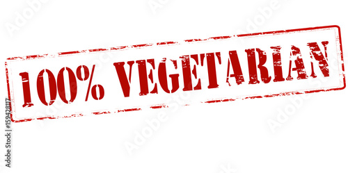 One hundred percent vegetarian