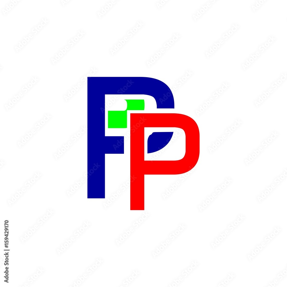 letter PP logo vector letter PP logo vector