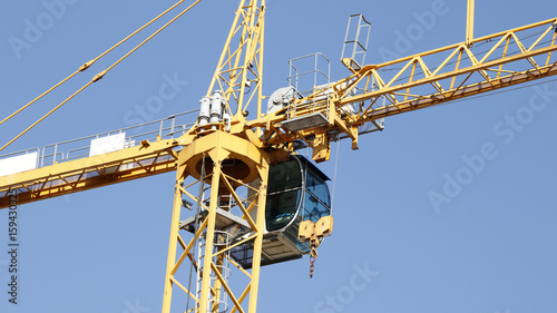 Wallpaper Mural Details of a modern construction crane as a construction and renovation concept Torontodigital.ca