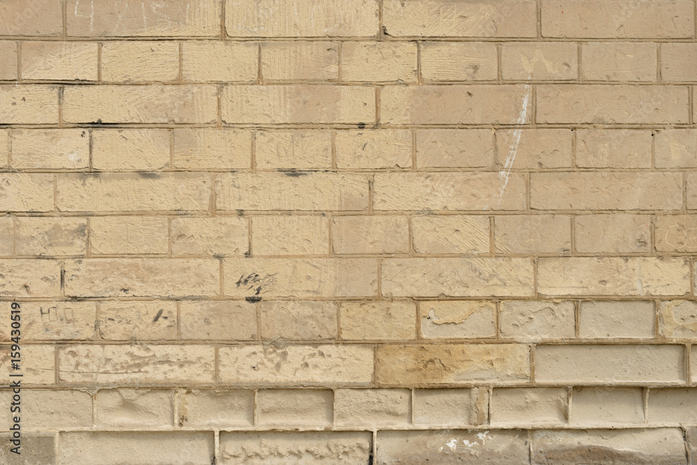 Obraz premium Brick texture with scratches and cracks