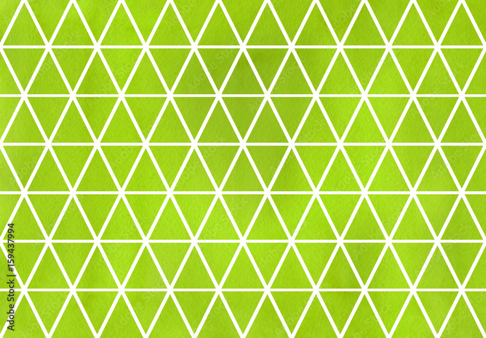 Watercolor triangle pattern. Watercolor triangle pattern.