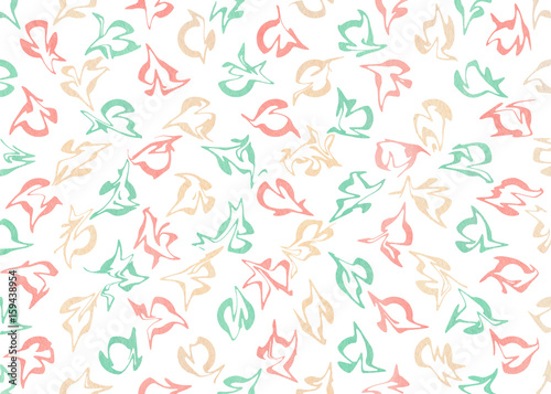 Watercolor abstract pattern.