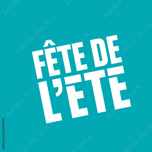 fête de l'été
