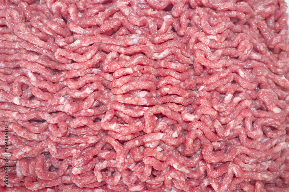 Fresh minced meat background Fresh minced meat background