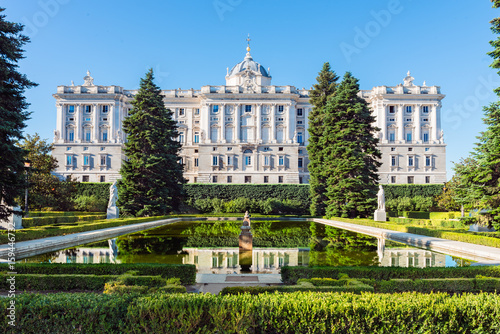 Royal Palace in Madrid photo