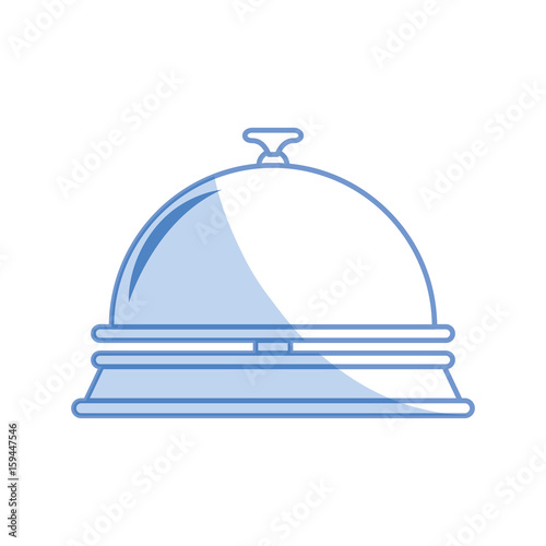 Hotel ring bell icon vector illustration graphic design