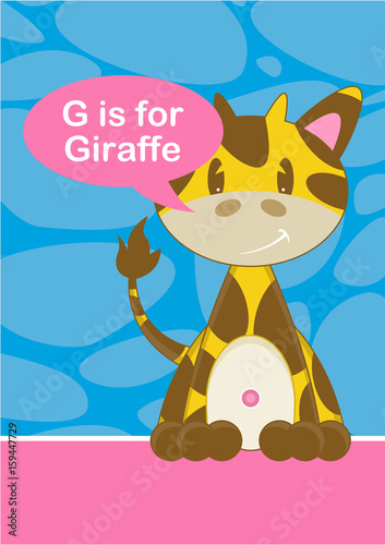 G is for Giraffe