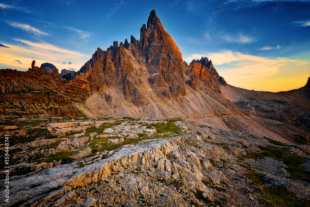 Obraz premium la cima