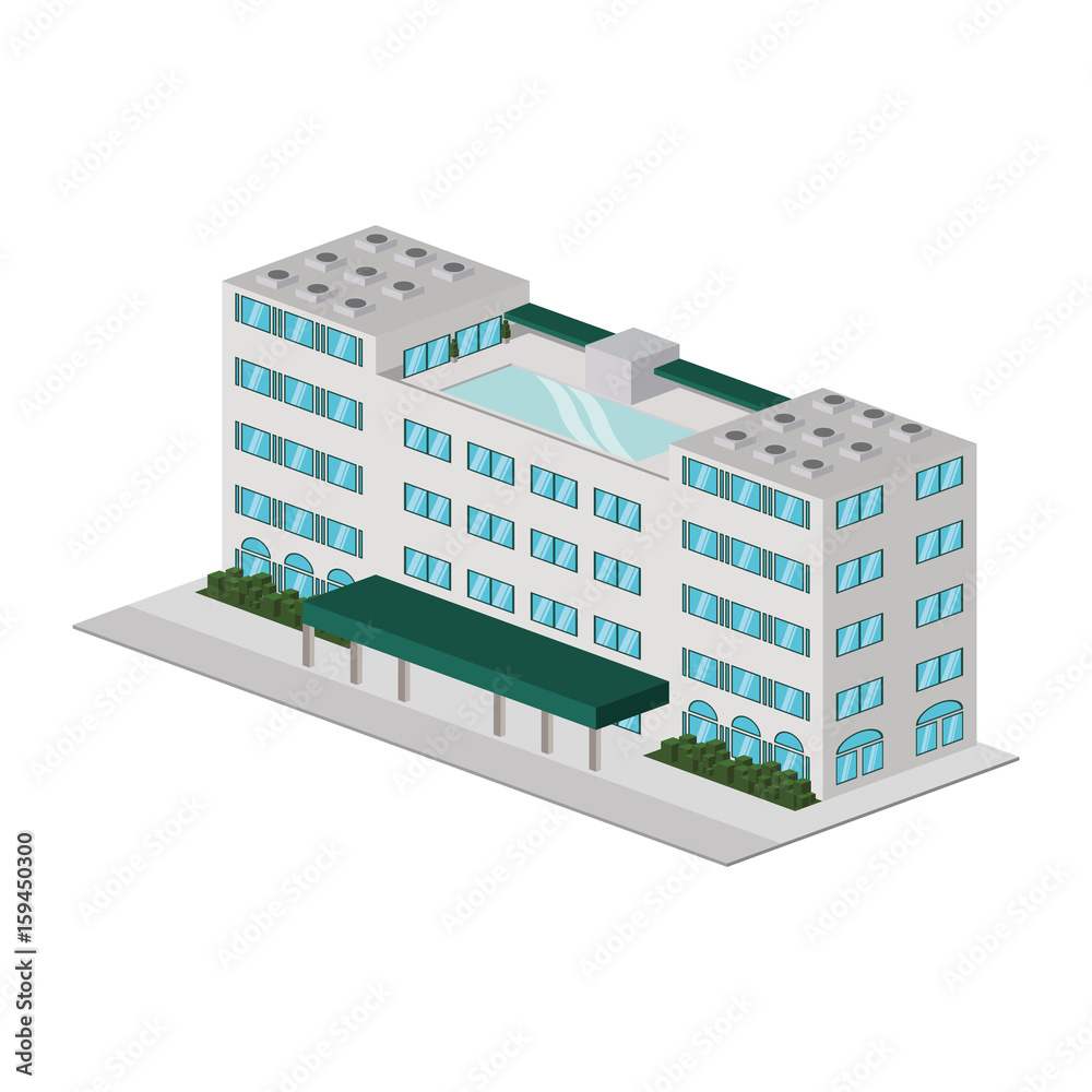 Building hotel tourism icon vector illustration graphic design Building hotel tourism icon vector illustration graphic design