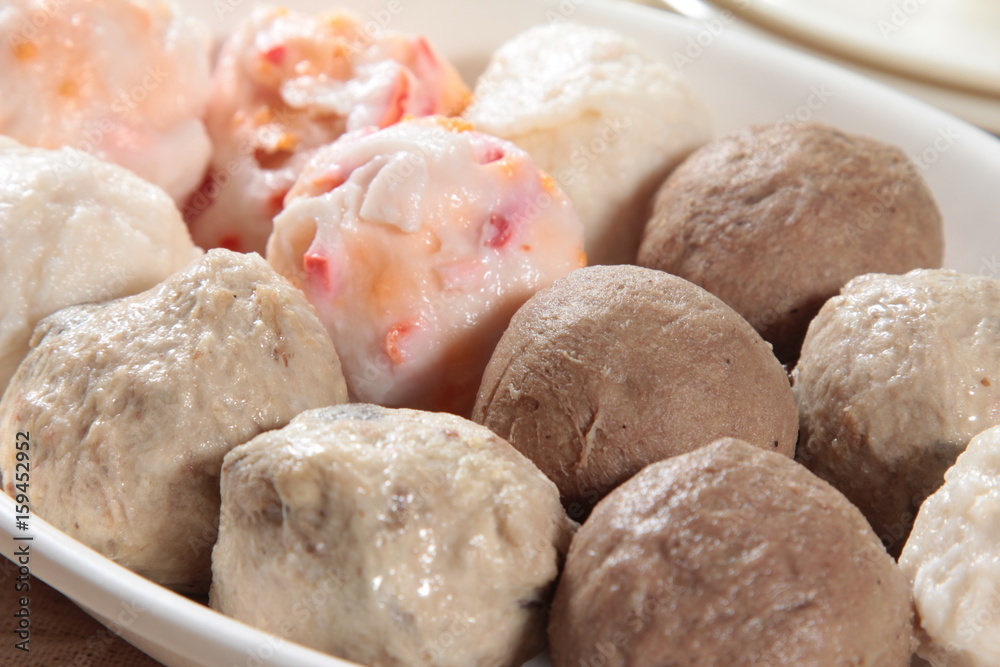 Fototapeta premium meat ball