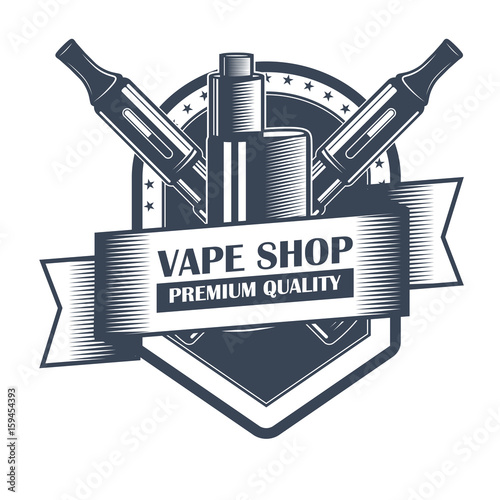 Vape shop and vapor bar, e-cigarette and e-liquid