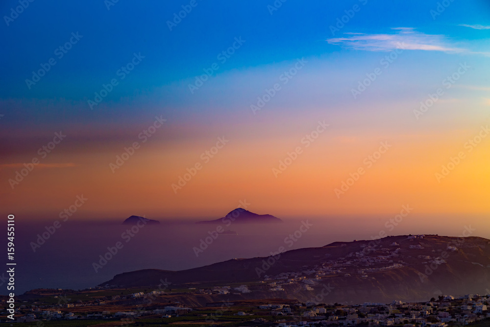 Obraz premium Santorini Impression