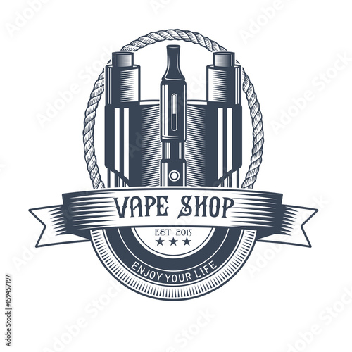 Vape shop and vapor bar, e-cigarette and e-liquid
